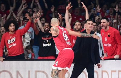 Total basket ο Ολυμπιακός, 2-0 και μια ανάσα από το Final 4!