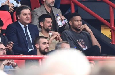  Στο ΣΕΦ οι Αντετοκούνμπο και Τζόκοβιτς