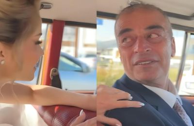 Η συγκινητική στιγμή με τον μπαμπά της