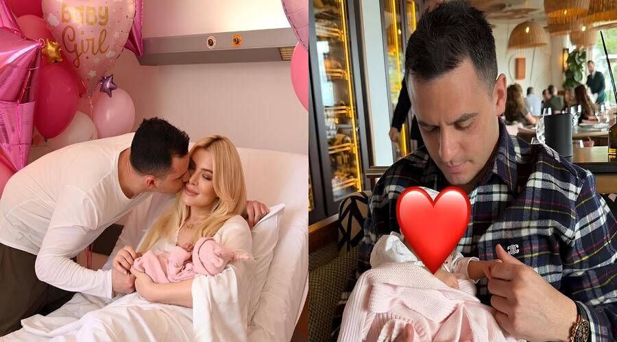 Μια ξεχωριστή ημέρα για την Κατερίνα Καινούργιου, που γιορτάζει για πρώτη φορά τα γενέθλιά της ως μητέρα και η έκπληξη του Παναγιώτη Κουτσουμπή
