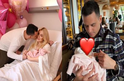 Μια ξεχωριστή ημέρα για την Κατερίνα Καινούργιου, που γιορτάζει για πρώτη φορά τα γενέθλιά της ως μητέρα και η έκπληξη του Παναγιώτη Κουτσουμπή