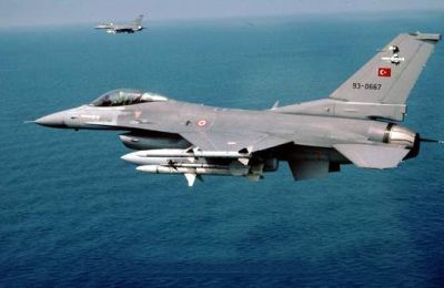 Πτήσεις ρουτίνας θεάθηκαν να κάνουν τα τουρκικά F16 πάνω από τα κατεχόμενα.