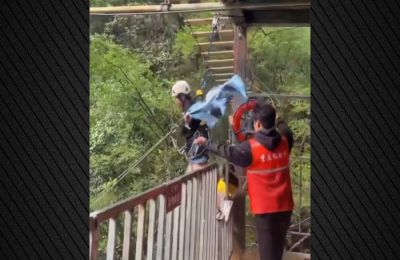 Τραυματίστηκε θανάσιμα 16χρονη από zip line στην Κίνα.