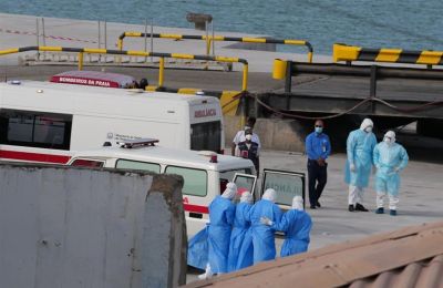 Το κρουαζιερόπλοιο όπου καταγράφηκαν κρούσματα χανταϊού.