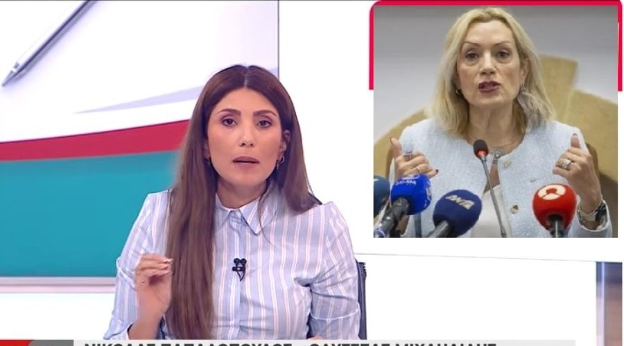 Η παρουσιάστρια της εκπομπής «Ενημέρωση Τώρα» στο Omega σχολίασε on air ανάρτηση από την Ειρήνη Χαραλαμπίδου