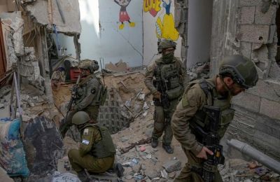 Ισραηλινοί στρατιώτες στη Λωρίδα της Γάζας.
