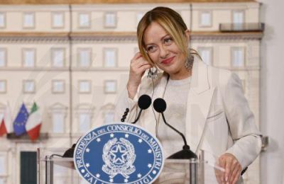 Η Πρωθυπουργός της Ιταλίας Τζώρτζια Μελόνι.
