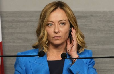 Η Πρωθυπουργός της Ιταλίας Τζώρτζια Μελόνι.