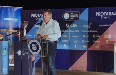 Κωνσταντίνου για CEV Beach Volley και το μέλλον της πετόσφαιρας