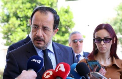 Ο Πρόεδρος της Δημοκρατίας Νίκος Χριστοδουλίδης.
