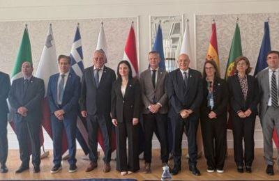 Με κυπριακή παρέμβαση, η Σύνοδος MED9 ανέδειξε την αφαλάτωση και την αξιοποίηση επεξεργασμένων λυμάτων ως μακροπρόθεσμες λύσεις για τις υδατικά ελλειμματικές περιοχές της Μεσογείου.