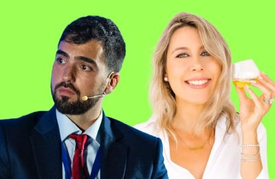 Ο Δημήτρης Παλαιογιάννης και η Αννίτα Ζάχου στο Green Agenda 2026