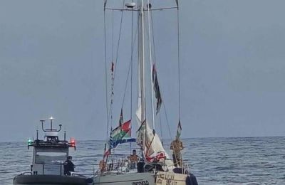 Δεύτερο πλοιάριο του στολίσκου Global Sumud αφίχθη στην Πάφο