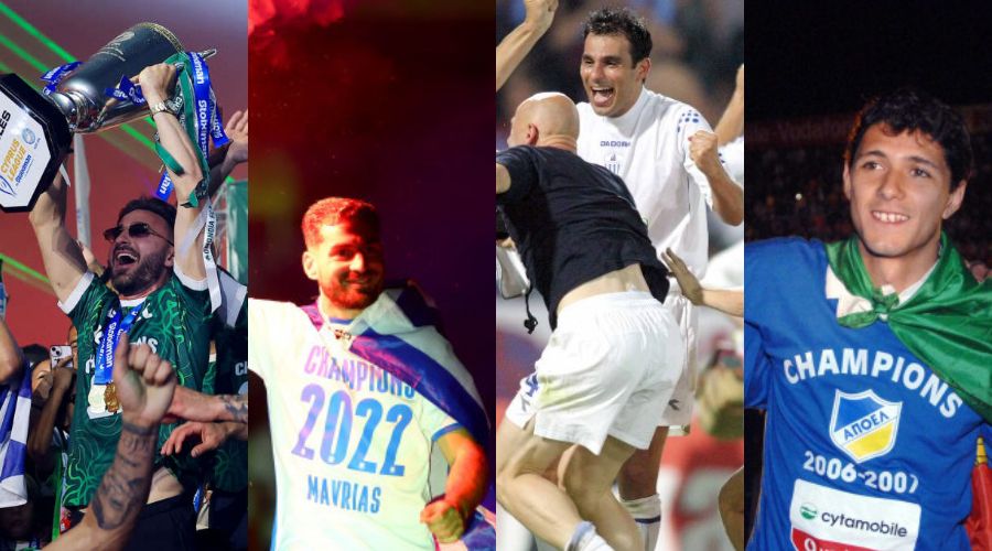 Back-to-back πρωταθλητές με διαφορετικές ομάδες!