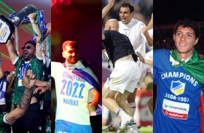 Back-to-back πρωταθλητές με διαφορετικές ομάδες!
