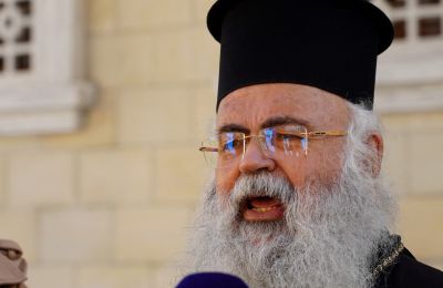 Ο Αρχιεπίσκος Κύπρου Γεώργιος.