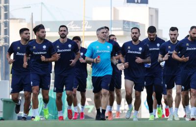 Η προπόνηση της Εθνικής στον Αρχάγγελο (pics)
