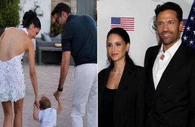 Λίγο πριν γίνει ξανά μπαμπάς μοιράστηκε φωτό με τον 1,5 έτους γιο του