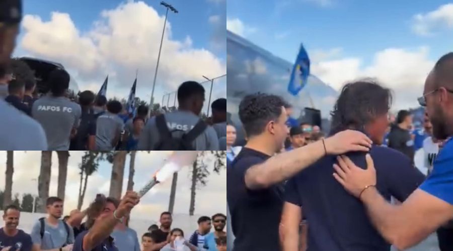 Πάφος: Ο κόσμος της «σπρώχνει» για την κούπα (vid)