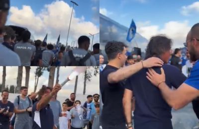 Πάφος: Ο κόσμος της «σπρώχνει» για την κούπα (vid)