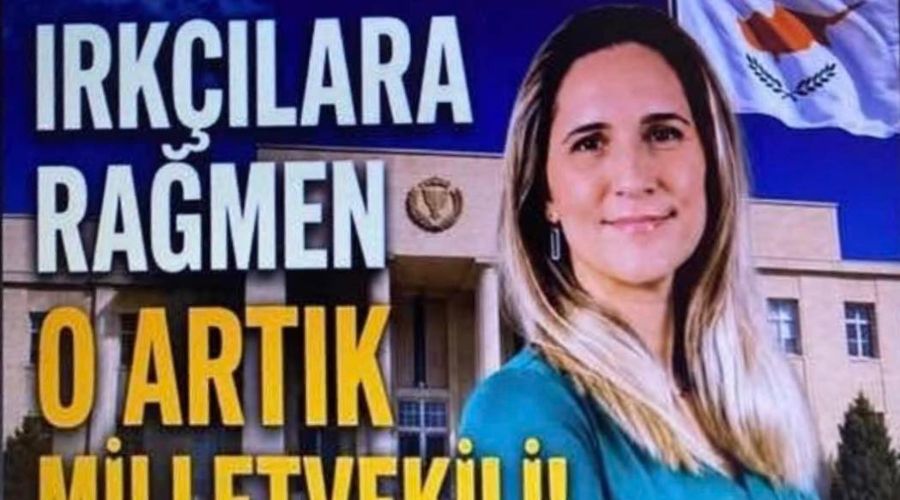 Πανηγυρική και αποθεωτική ανάρτηση από τα κατεχόμενα για την εκλογή της Νταϊάνας Κωνσταντινίδη στη νέα σύνθεση της Βουλής των Αντιπροσώπων
