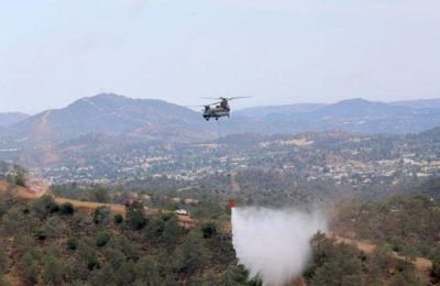 ΒΒ: Ελικόπτερο Chinook έτοιμο για αντιπυρική περίοδο
