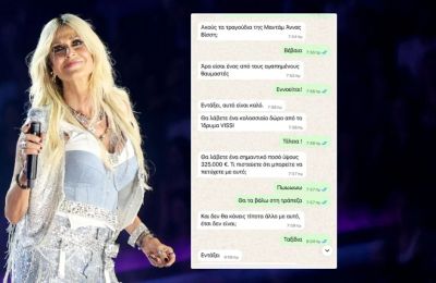 Απατεώνες χρησιμοποιούν τεχνητή νοημοσύνη και ψεύτικα προφίλ για να εμφανίζουν την Άννα Βίσση να μοιράζει μεγάλα χρηματικά ποσά.