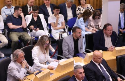 Οι βουλευτές της Άμεσης Δημοκρατίας έδωσαν και προσωπικά τα συγχαρητήριά τους στην Αννίτα Δημητρίου