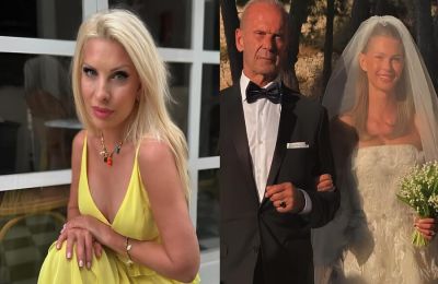 Οι ευχές κάτω από τη φωτογραφία της Αμαλίας Κωστοπούλου για το γάμο της