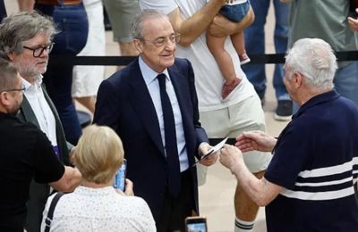 Ψήφισε στις εκλογές της Ρεάλ και αποθεώθηκε ο Πέρεθ!