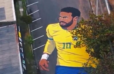 Το μαγικό γκράφιτι για τον Νεϊμάρ
