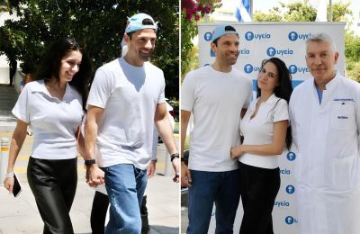 Εξιτήριο από το μαιευτήριο μετά τη γέννηση της κόρης τους!