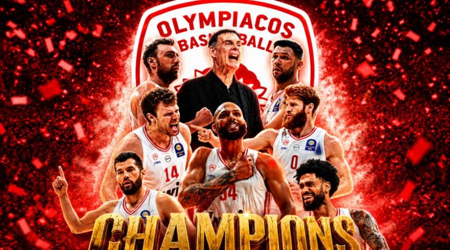 Κυρίαρχος Ολυμπιακός: Έκλεισε μια ονειρική σεζόν με double!