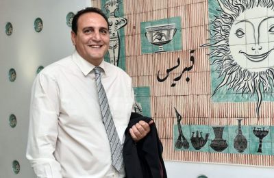 Ο Εκπρόσωπος Τύπου του ΔΗΣΥ Ονούφριος Κουλλά.