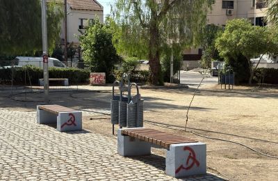 Λευκωσία: Δεν πρόλαβαν να φτιάξουν το πάρκο και έδρασαν οι βάνδαλοι