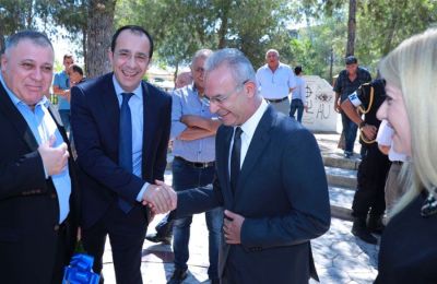 Ο Αβέρωφ Νεοφύτου έδωσε συγχαρητήρια στον Πρόεδρο της Δημοκρατίας, Νίκο Χριστοδουλίδη και στην Κυβέρνησή του