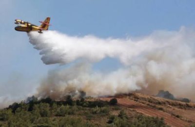 Έκτακτο: Πυρκαγιά παρά το οδόφραγμα Αστρομερίτη