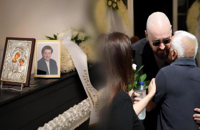 Σπαραγμός στην κηδεία του Μιχάλη Μόσιου
