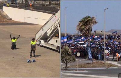 Απίθανη υποδοχή στην αποστολή του Πράσινου Ακρωτηρίου