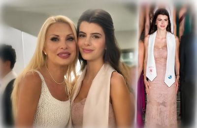 Τα δάκρυα στην αποφοίτηση της κόρης της