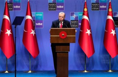 Ο Τούρκος πρόεδρος Ταγίπ Ερντογάν (AP Photo/Hussein Malla)