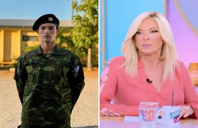Ντύθηκε φαντάρος ο Νίκος Κοσώνας