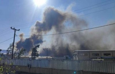 Νοσηλεύεται διασωληνωμένος ο ιδιοκτήτης του εργοστασίου ανταλλακτικών.