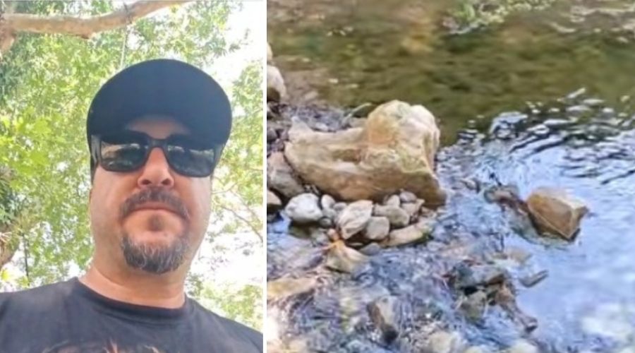 «Έχουμε ένα ωραίο θέαμα», είπε ο ειδικός στα ερπετά Γιάννης Αγγελή, σε βίντεο που δημοσίευσε, από τη φύση