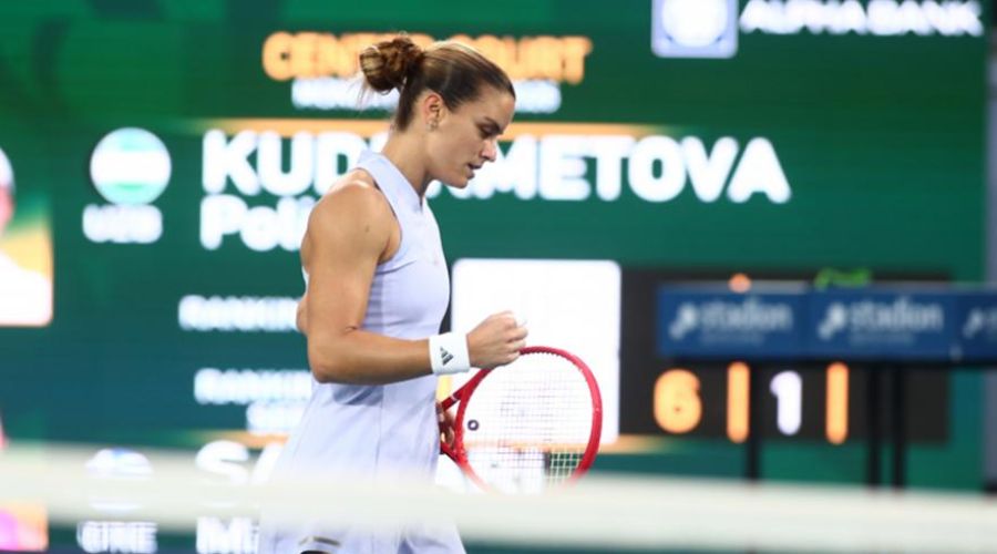 Ιδανική πρεμιέρα στο Athens Open για τη Σάκκαρη!