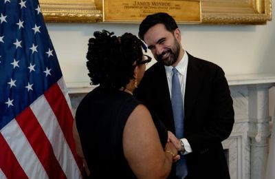 Ο δήμαρχος της Νέας Υόρκης Ζοράν Μαμντάνι.