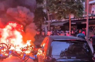 Κάηκε το Παρίσι μετά τον αποκλεισμό της Γαλλίας