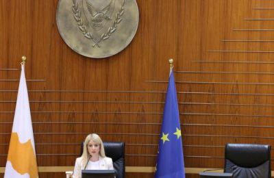Η Πρόεδρος της Βουλής τόνισε ότι η λύση του Κυπριακού πρέπει να βασίζεται στα ψηφίσματα του ΟΗΕ και στις αρχές της Ευρωπαϊκής Ένωσης.
