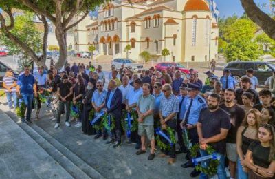 Λεμεσός και Πάφος τίμησαν τους πεσόντες του πραξικοπήματος