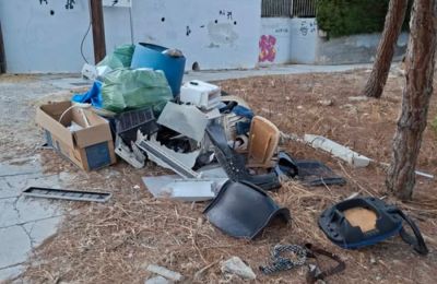 Νέο περιστατικό ρύπανσης του περιβάλλοντος από ανθρώπινο χέρι, αυτή τη φορά στην Αγλαντζιά